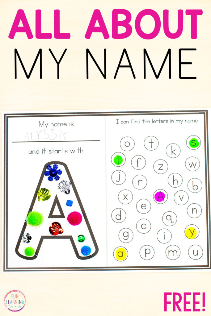 Dotted Names For Kindergarten Dotted Names For Kindergarten