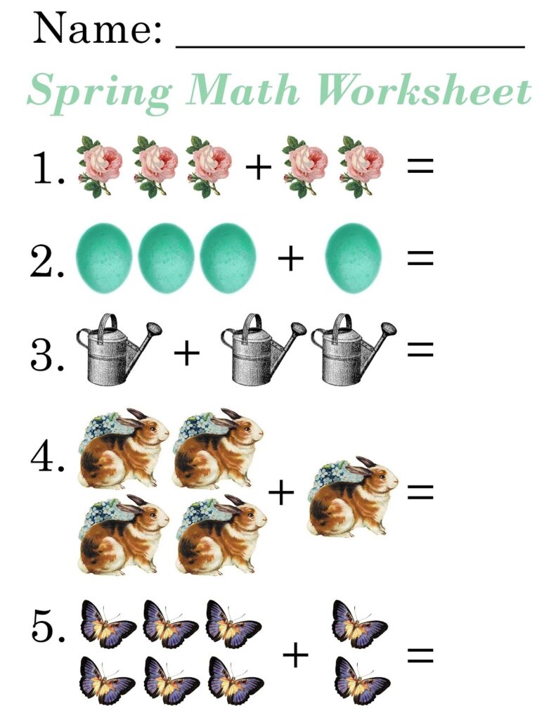 Educational Activities For 5 Year Olds Printable - King Printables