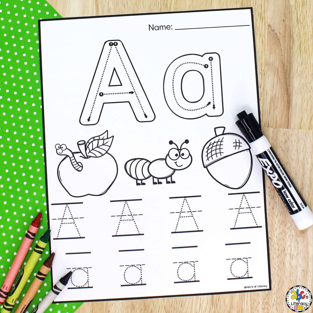 ️ FREE Free Printable Preschool Worksheets Tracing Letters - Worksheets ...
