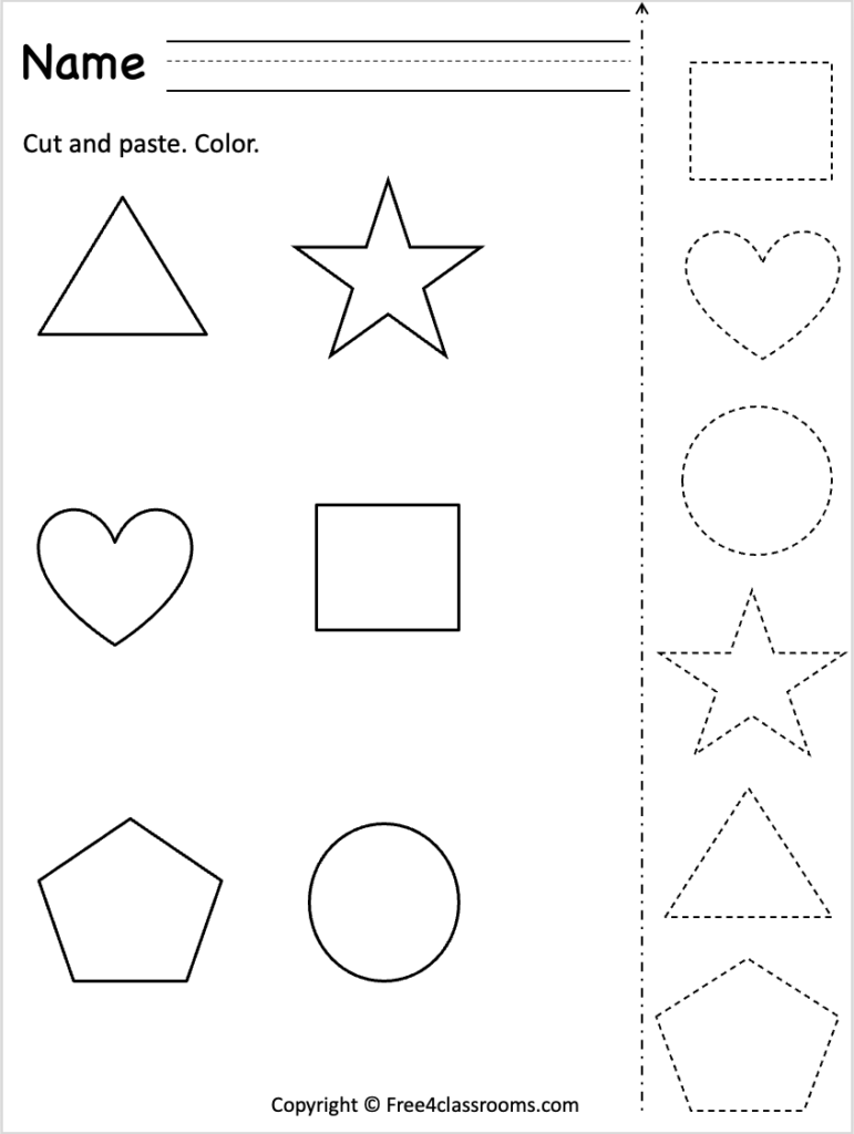 Engaging Cutting Worksheets for Kindergarten | Develop Fine Motor Skills Engaging Cutting Worksheets for Kindergarten | Develop Fine Motor Skills