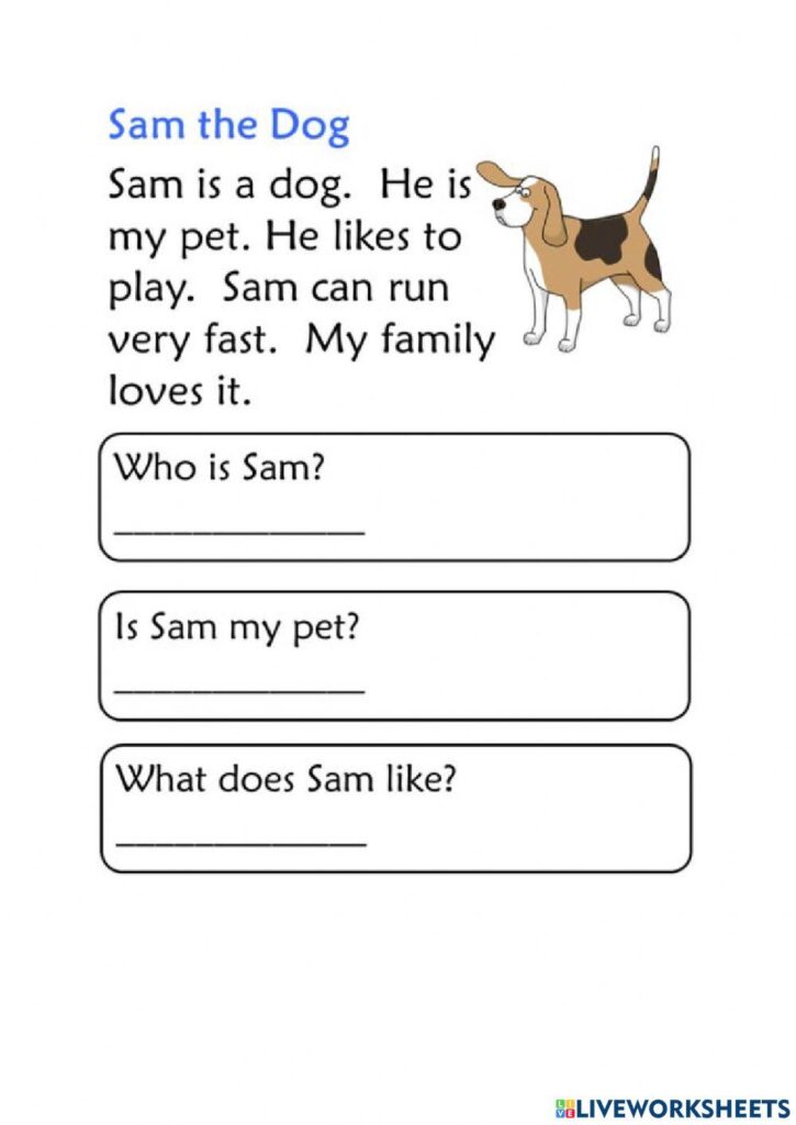 English (pre-sc… | Free Interactive Worksheets | 1189128