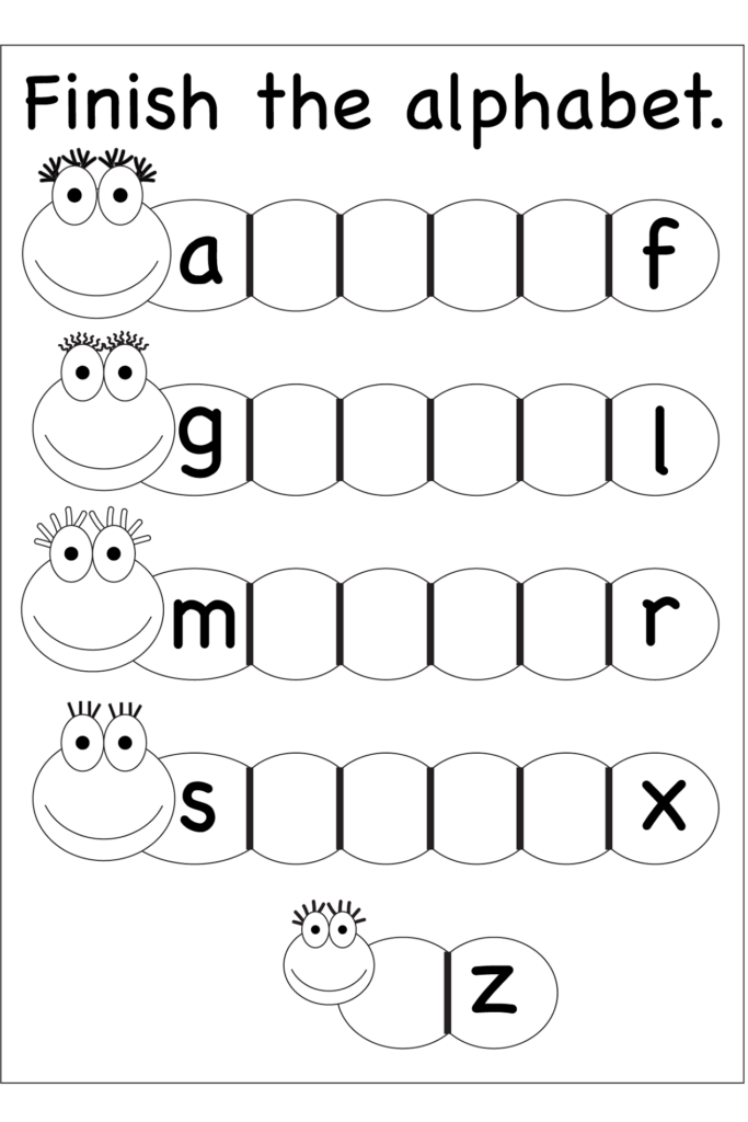 Free ABC Worksheets for Pre K | Activity Shelter Free ABC Worksheets for Pre K | Activity Shelter