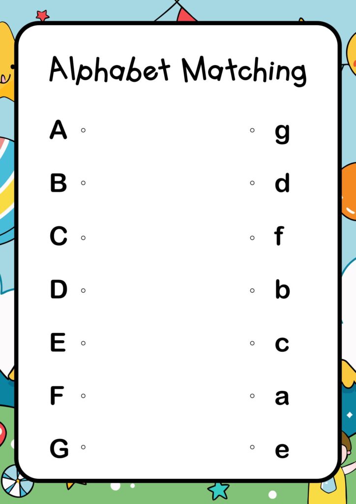 Free Alphabet Matching Printables – Printable Templates Free Alphabet Matching Printables - Printable Templates