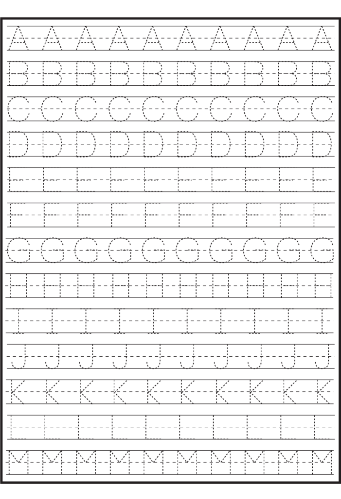 Free Alphabet Tracing Sheets: Kindergarten Ready! Free Alphabet Tracing Sheets: Kindergarten Ready!