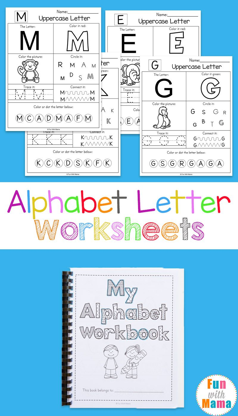 Free Alphabet Worksheets For Pre K - Pre K Alphabet Worksheets Printable