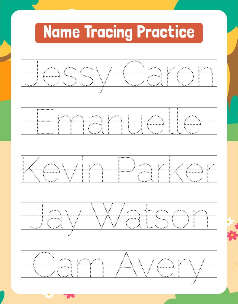 Free Editable Name Tracing Template – Images | Picstank.com Free Editable Name Tracing Template - Images | Picstank.com