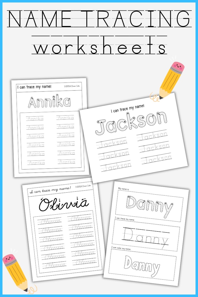Free Editable Name Tracing Worksheets For Preschool - BSBF Free Preschool Name Tracing Worksheets