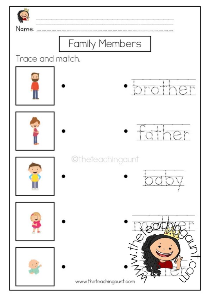 Free Family Worksheets For Preschool – Free Family Members Worksheets for Preschool – The Teaching Aunt … Free Family Worksheets For Preschool - Free Family Members Worksheets for Preschool - The Teaching Aunt ...