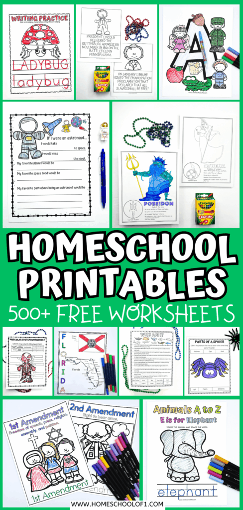 Free Homeschool Printables For Preschoolers Homeschool Preschool