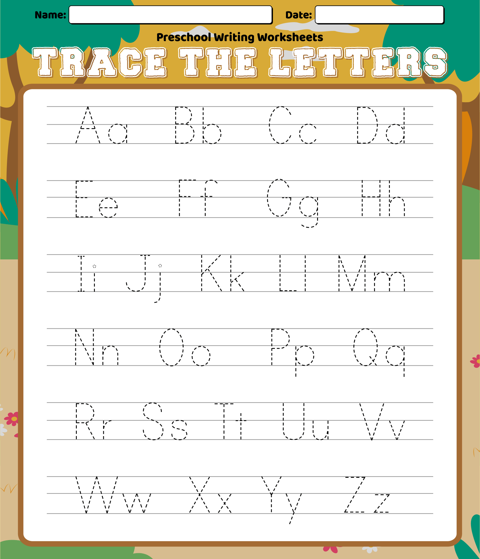 Free Letter A Tracing Airplane Preschool - Letter Tracing Worksheets