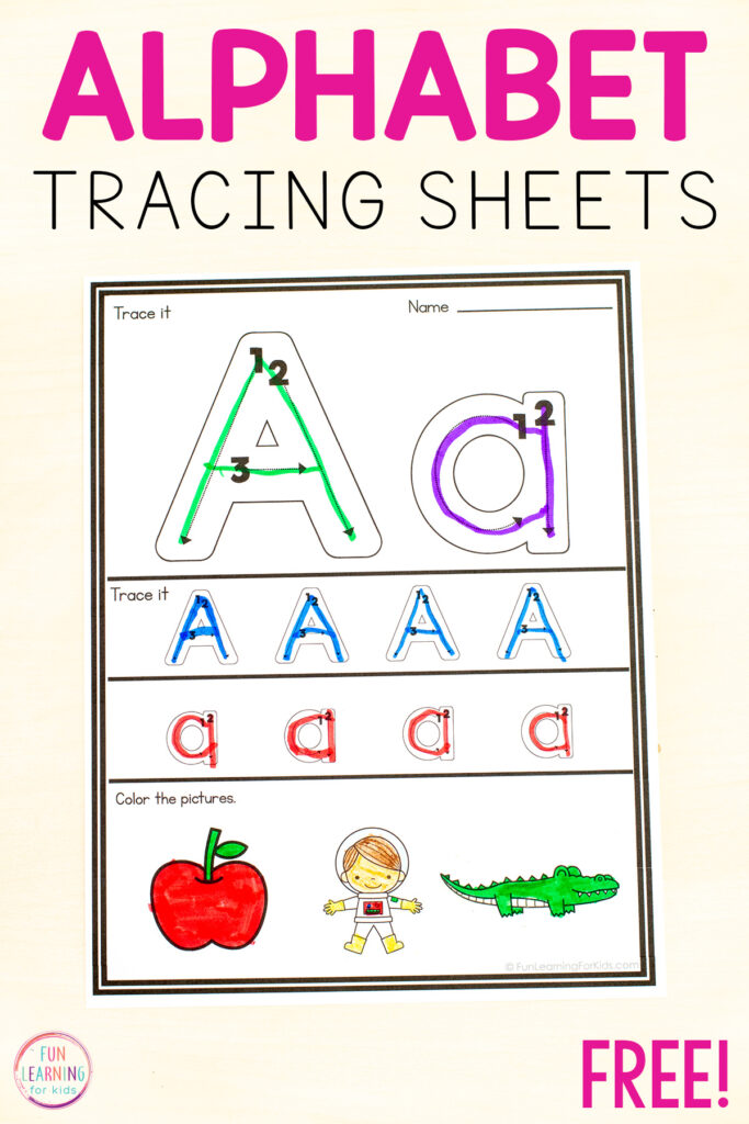 Free Letter Tracing Worksheets For Pre K – Alphabet Letter Tracing Worksheets to Learn Letter Formation … Free Letter Tracing Worksheets For Pre K - Alphabet Letter Tracing Worksheets to Learn Letter Formation ...