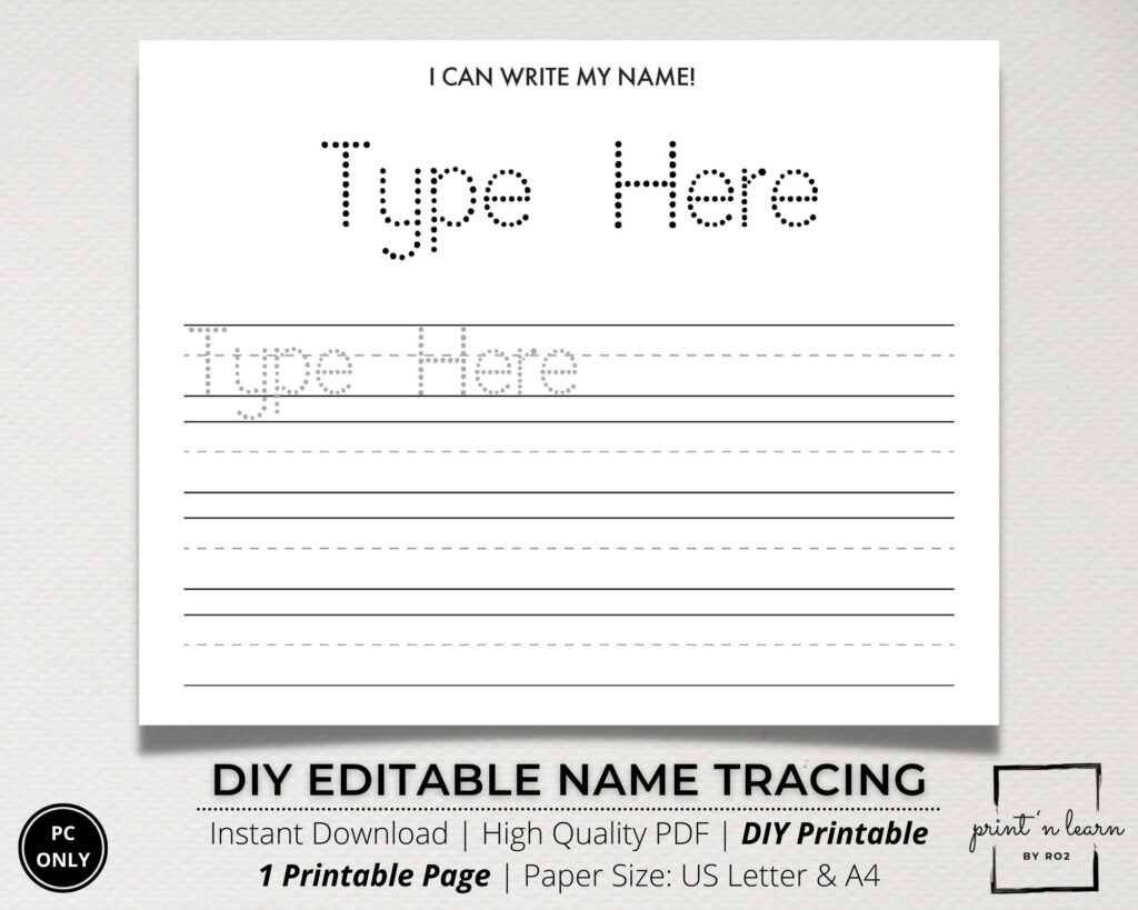 Free Letter Tracing Worksheets: Personalized Learning Fun! Free Letter Tracing Worksheets: Personalized Learning Fun!