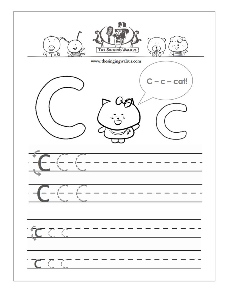 Free Pre K Writing Worksheets – With Handwriting Practice Sheets | Free ...