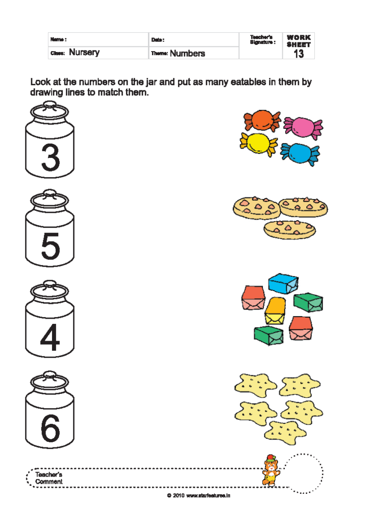 Free Pre-Primary Worksheets Free Pre-Primary Worksheets