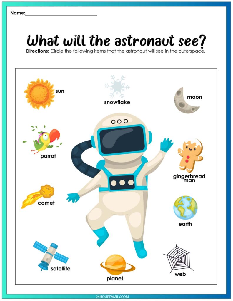 Free Preschool Worksheets Universe Worksheets For Preschool – Space Worksheets For Preschool (Free PDF Printables) Free Preschool Worksheets Universe Worksheets For Preschool - Space Worksheets For Preschool (Free PDF Printables)