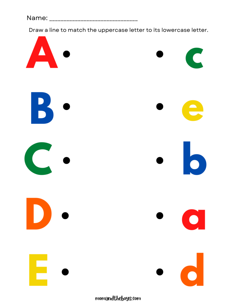 Free Printable Alphabet Activity Worksheets for Preschoolers … Free Printable Alphabet Activity Worksheets for Preschoolers ...