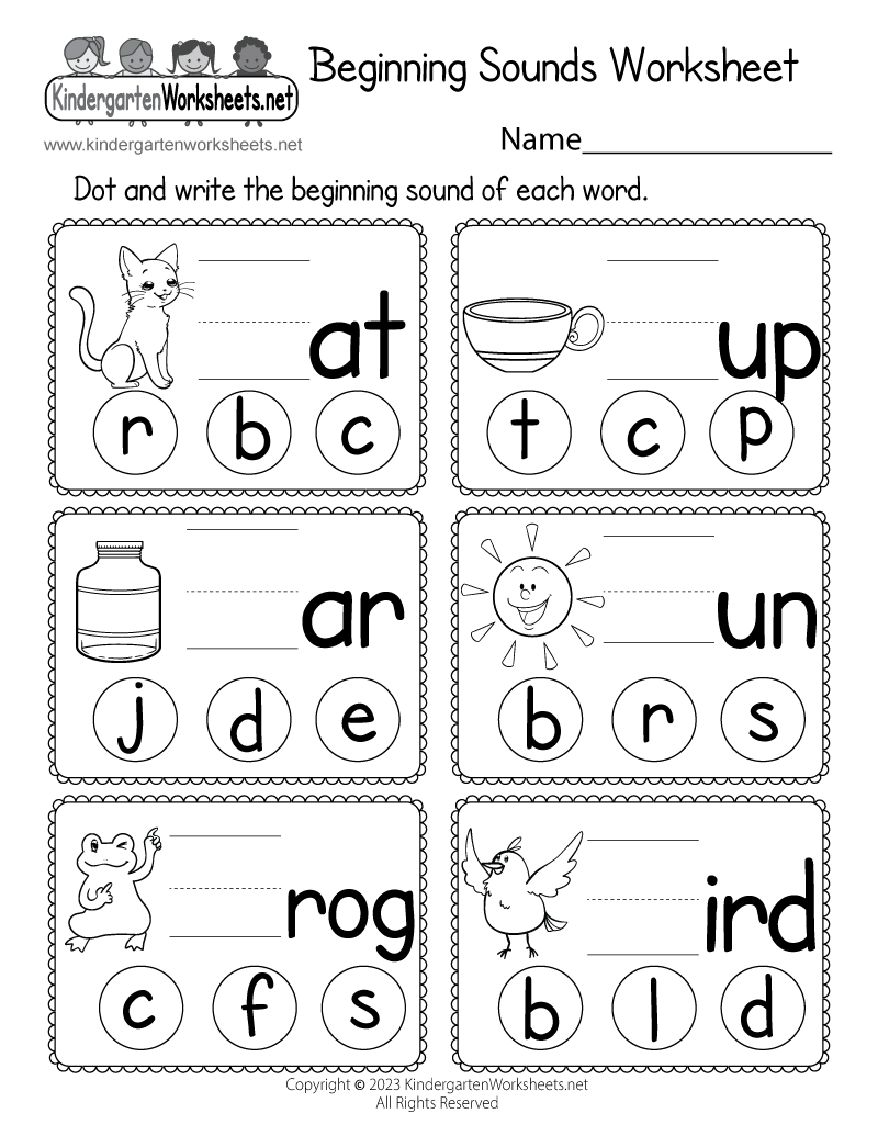 Free Printable English Worksheets For Pre K - Kindergarten English Worksheets Free Printables - Printable Templates Hub