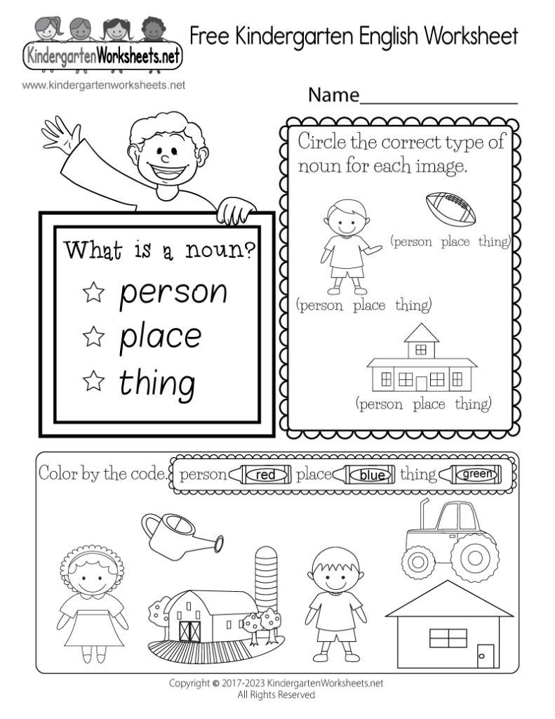 Free Printable English Worksheets For Preschool – Printable Worksheets Free Printable English Worksheets For Preschool - Printable Worksheets