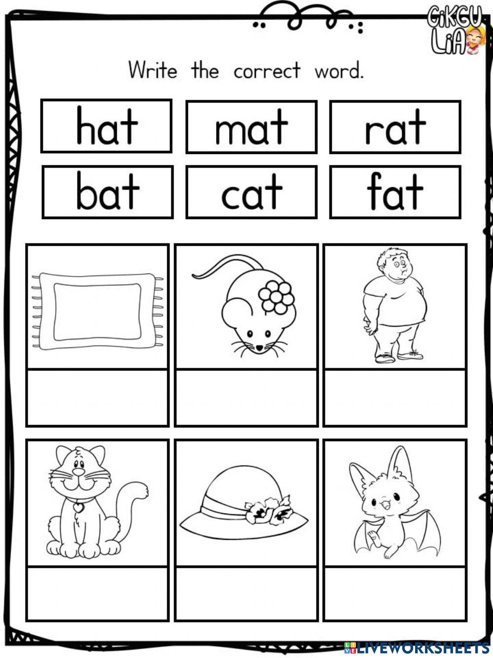 Free Printable English Worksheets For Preschoolers - Free Printable Reading Practice Worksheet for Preschool - Worksheets ...