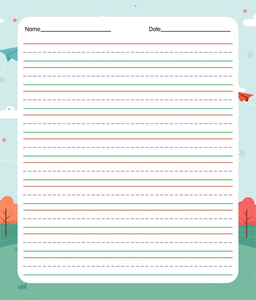 Free Printable Handwriting Paper For Preschoolers – Handwriting Paper – 10 Free PDF Printables | Printablee Free Printable Handwriting Paper For Preschoolers - Handwriting Paper - 10 Free PDF Printables | Printablee