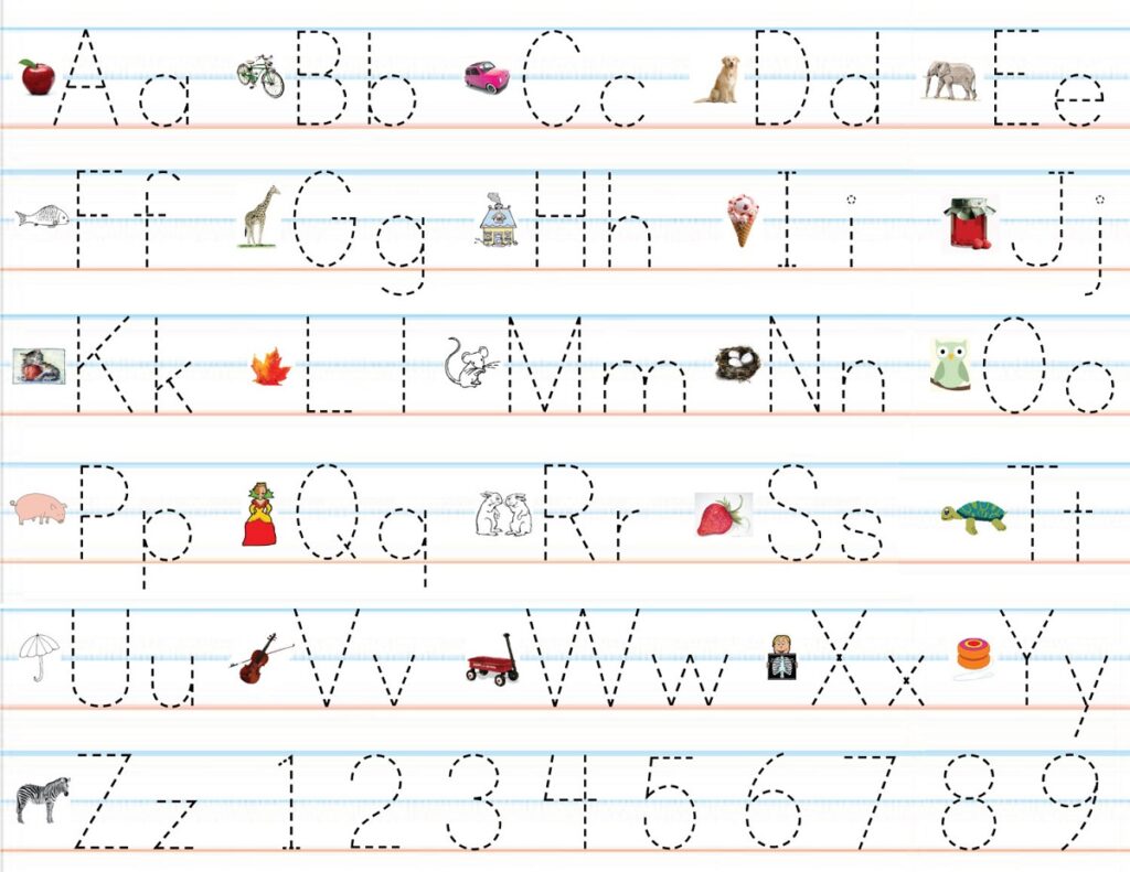 Free Printable Letters For Pre K To Write - Pre K Free Printables