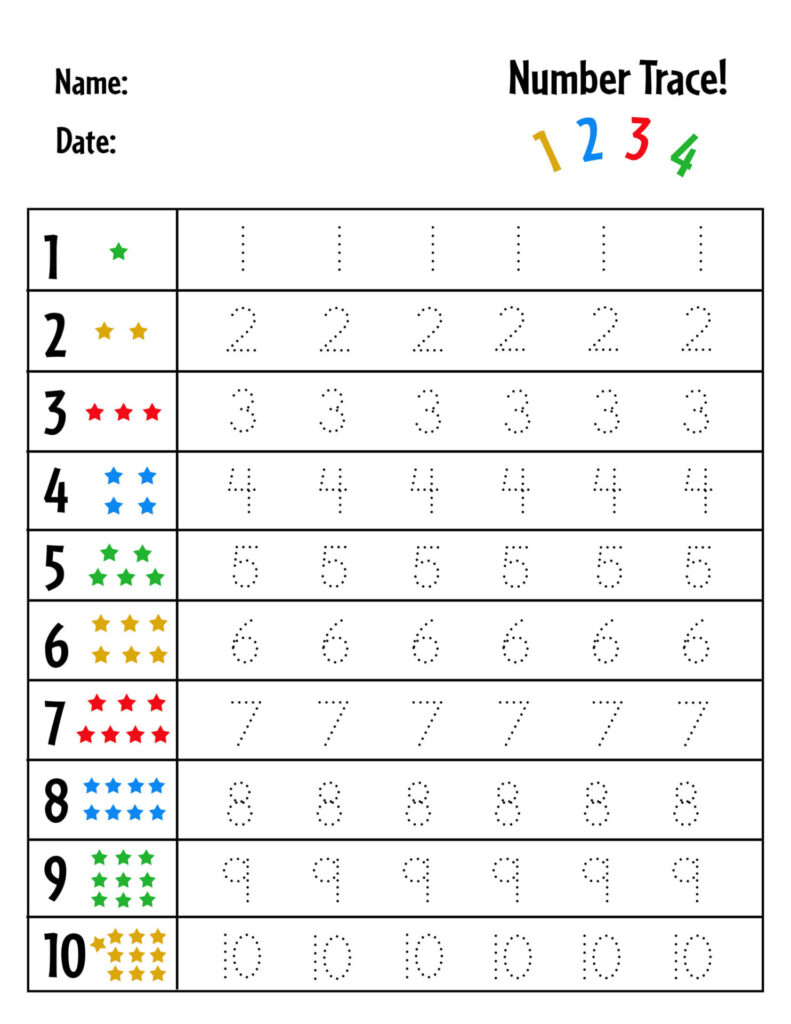 Free Printable Math Tracing Worksheets – Printable Trace Numbers Worksheets Free Printable Math Tracing Worksheets - Printable Trace Numbers Worksheets