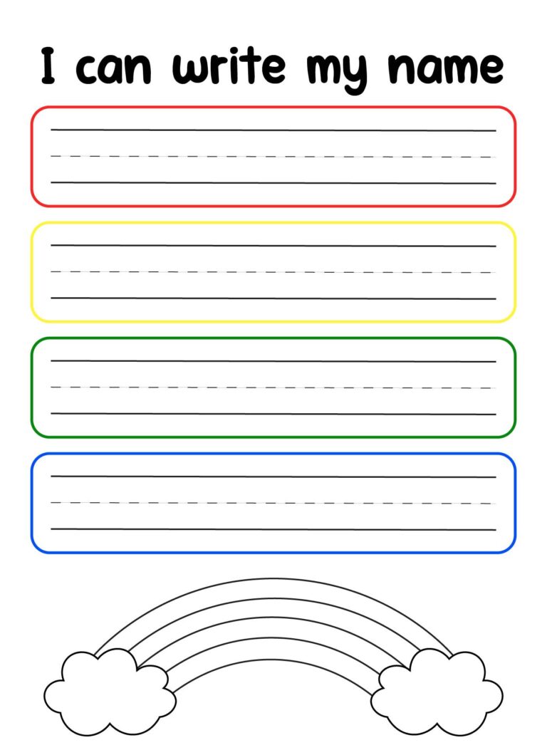 Free Printable Name Sheets For Preschoolers - Free Name Tracing Worksheets For Preschool Printable