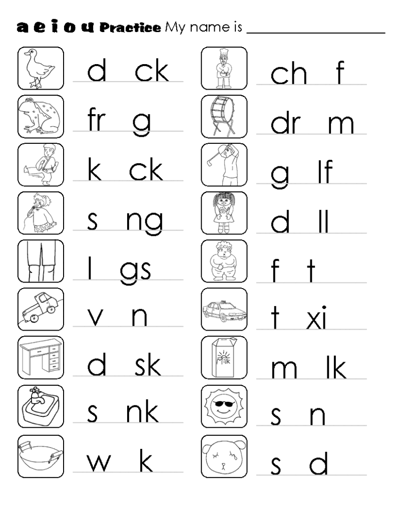 Free Printable Phonics Worksheets For Preschoolers – Phonics Worksheets For Kindergarten Printable Free Pdf Free Printable Phonics Worksheets For Preschoolers - Phonics Worksheets For Kindergarten Printable Free Pdf