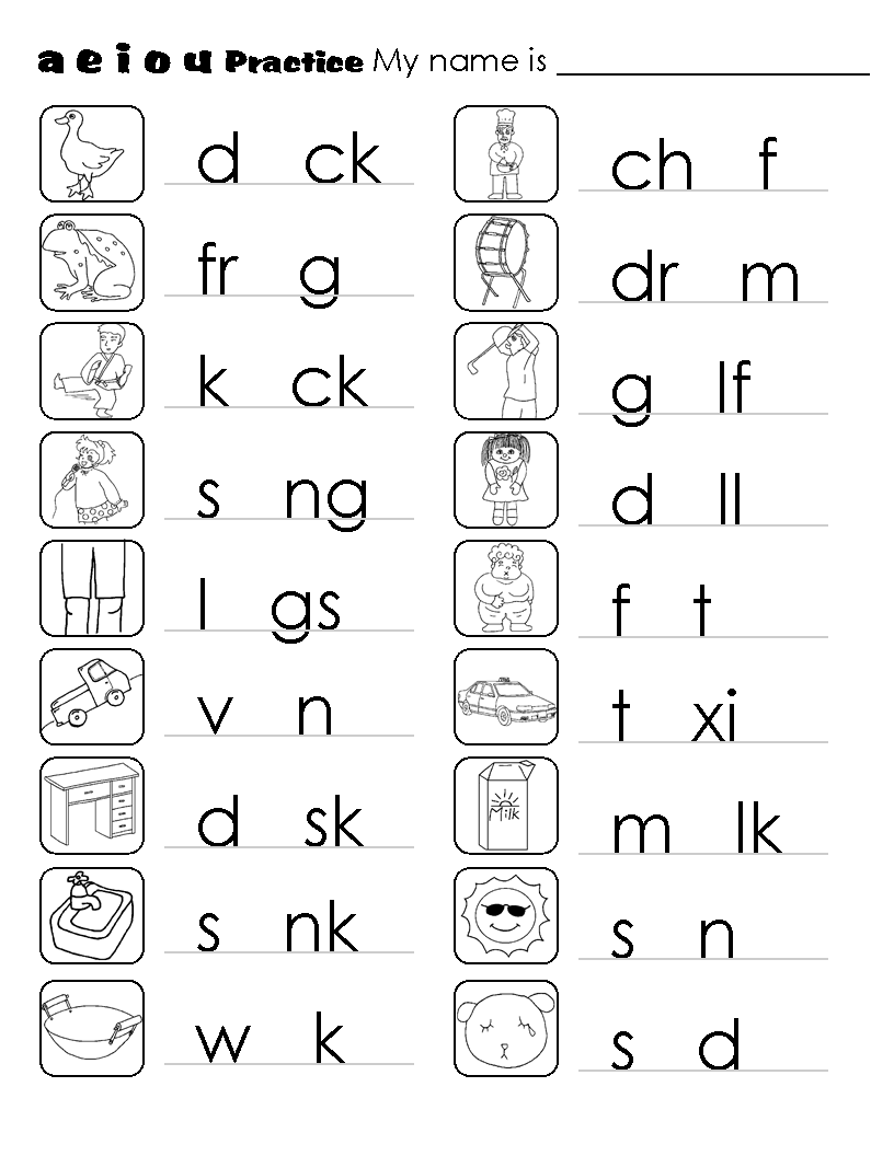 Free Printable Phonics Worksheets For Preschoolers - Phonics Worksheets For Kindergarten Printable Free Pdf