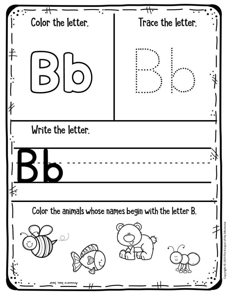 Free Printable Pre K Free Worksheets for Early Learning Free Printable Pre K Free Worksheets for Early Learning
