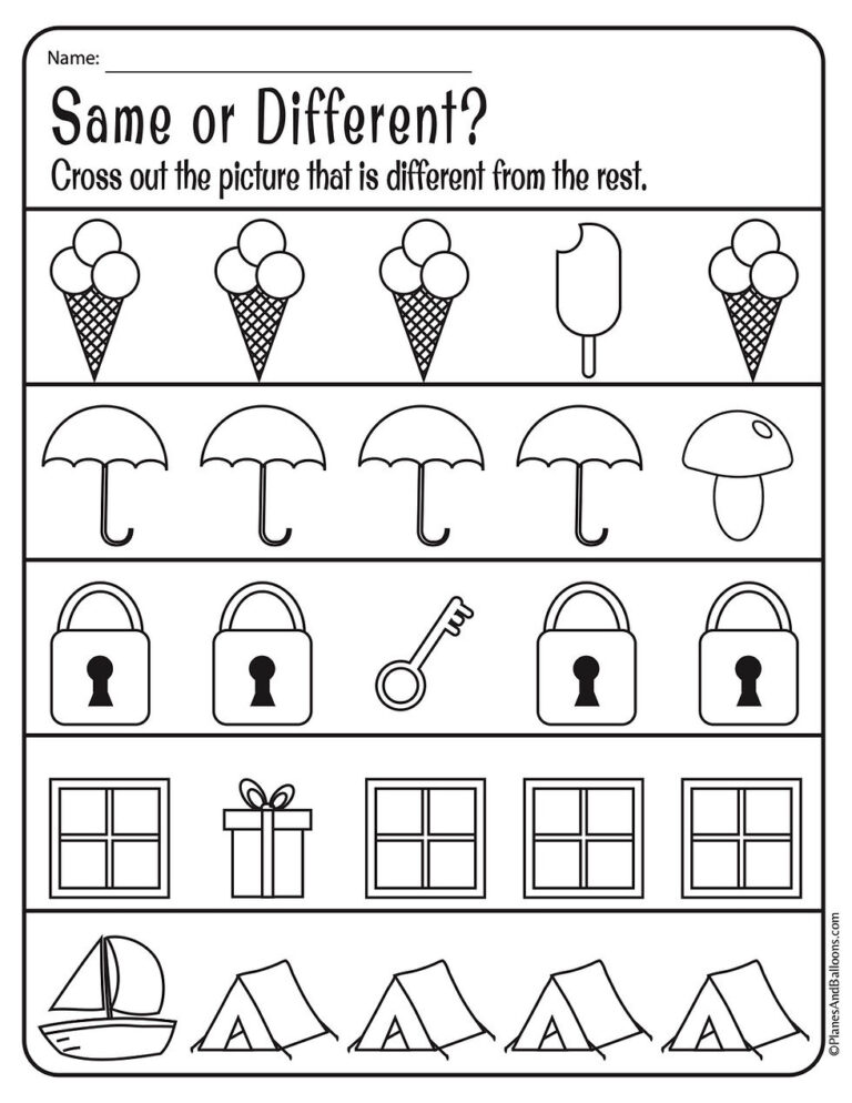 Free Printable Preschool Work Sheets - Our Favorite Free Printable Preschool Worksheets