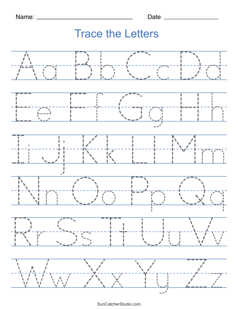 Free Printable Preschool Worksheets Tracing Letters Free Download – Free printable alphabet letters upper and lower case tracing … Free Printable Preschool Worksheets Tracing Letters Free Download - Free printable alphabet letters upper and lower case tracing ...