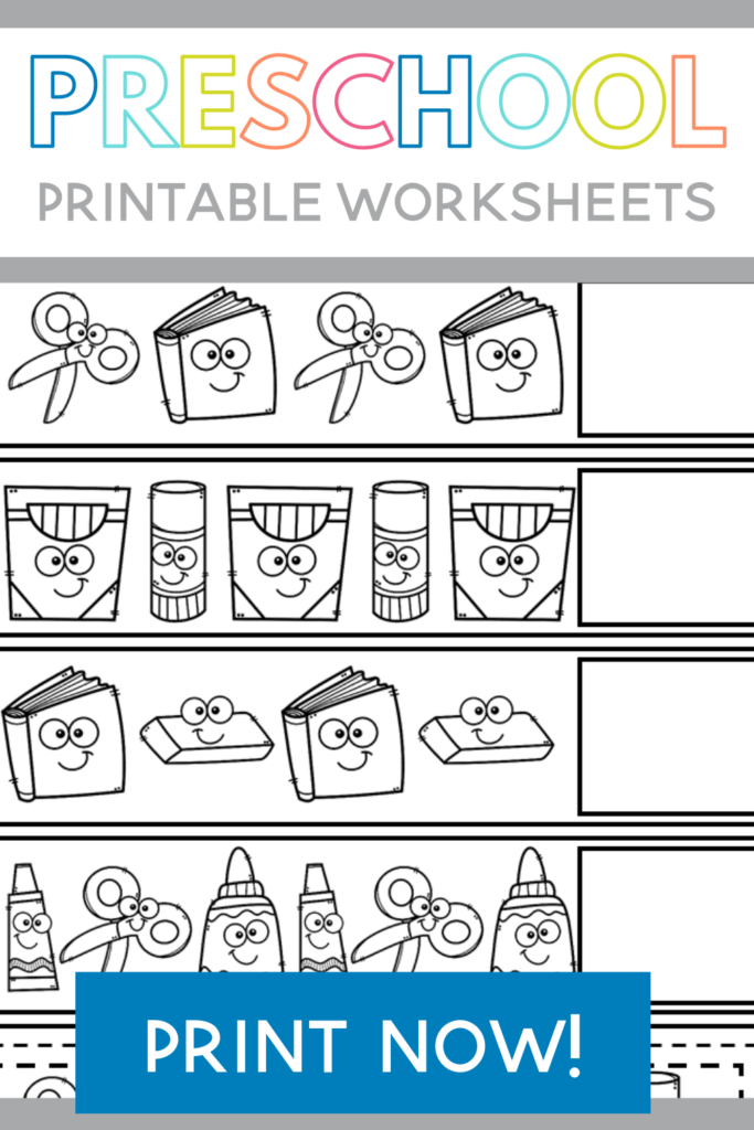 Free Printable Teacher Worksheets Preschoolers - Free printable preschool worksheets for teachers – Artofit