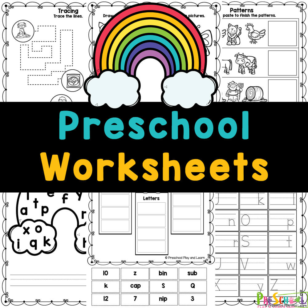 Free Printable Worksheets For Preschoolers - Preschool Free Printables Pdf