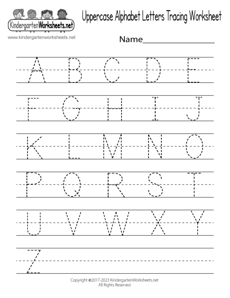 Free Printable Writing Worksheets For Kindergarten Free Printable Writing Worksheets For Kindergarten