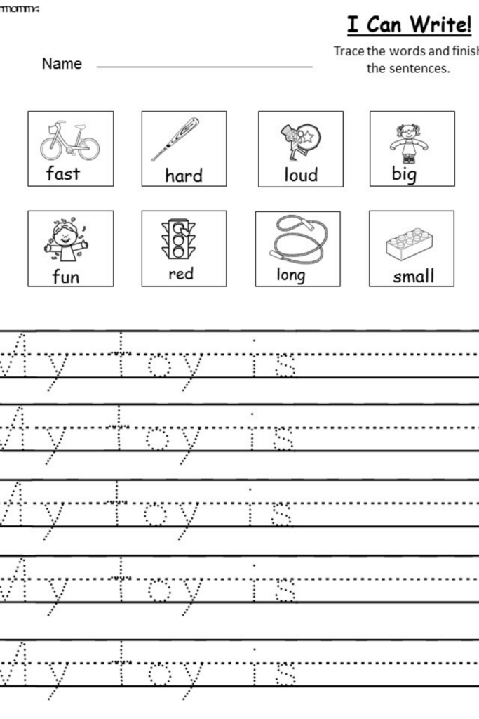 Free Printable Writing Worksheets Kindergarten – Printable Calendars AT … Free Printable Writing Worksheets Kindergarten - Printable Calendars AT ...