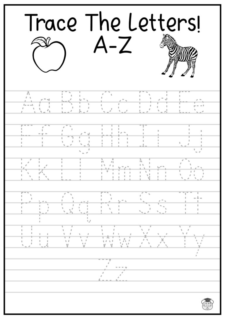 Free Printables For Kindergarten Tracing Letters And Activities - Christmas Clip Art Free Printable Free Printable A Z/emoji Clip Art ...