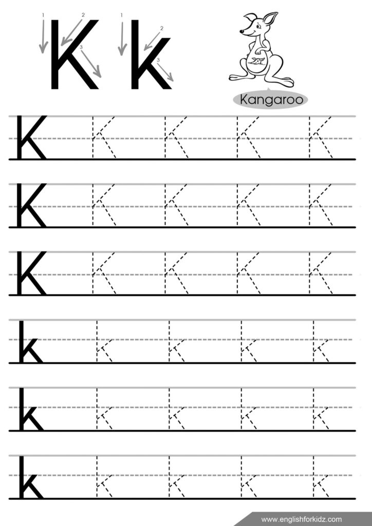 Free Simple Letter Tracing Worksheets Pre-K Fun Free Simple Letter Tracing Worksheets Pre-K Fun
