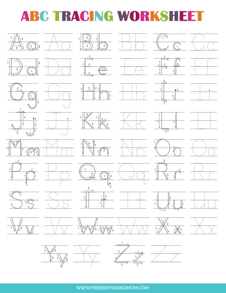 Free Traceable Printable Worksheets For Headstart – 3 Printable Preschool Alphabet Tracing Worksheets Free Traceable Printable Worksheets For Headstart - 3 Printable Preschool Alphabet Tracing Worksheets