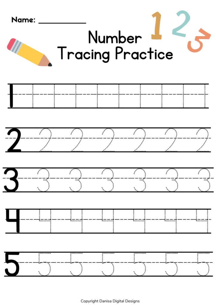 Free Tracing Numbers Worksheets For Preschoolers – Printable Preschool … Free Tracing Numbers Worksheets For Preschoolers - Printable Preschool ...