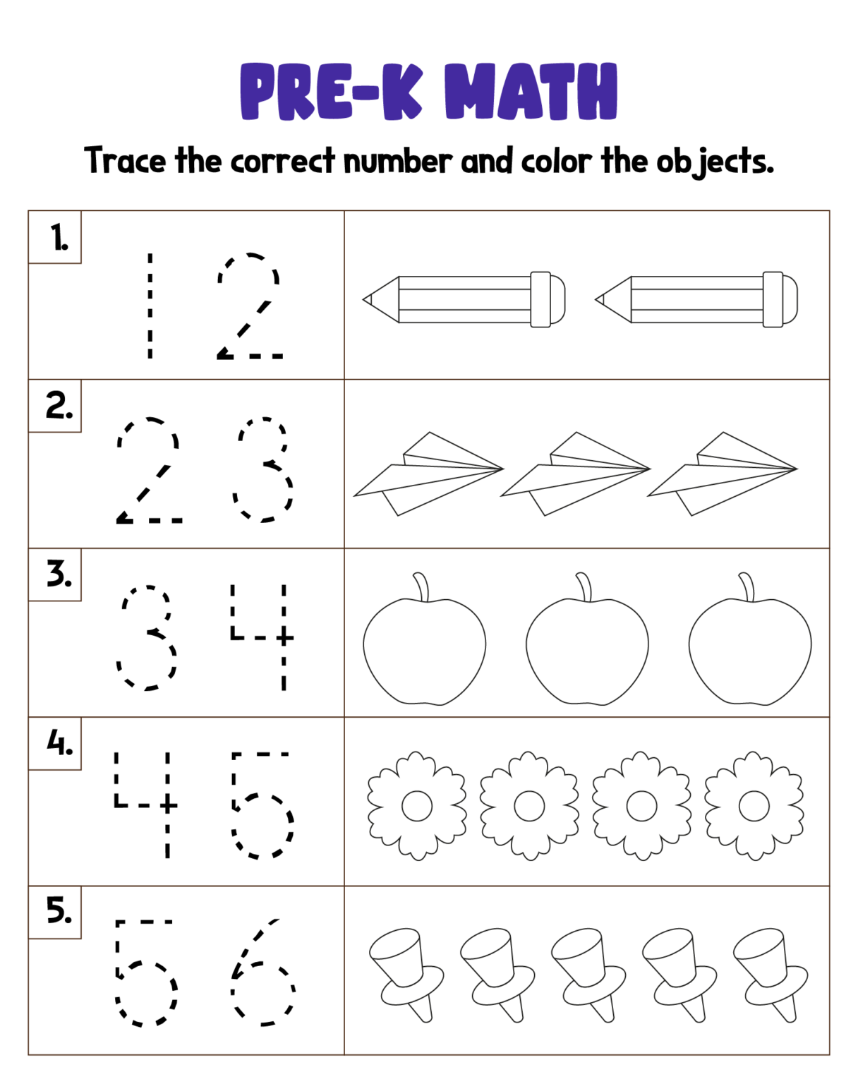 Free Worksheets Printable For Preschoolers - Free Printable Pre K Worksheets Free for 2026 Learning - Printable ...