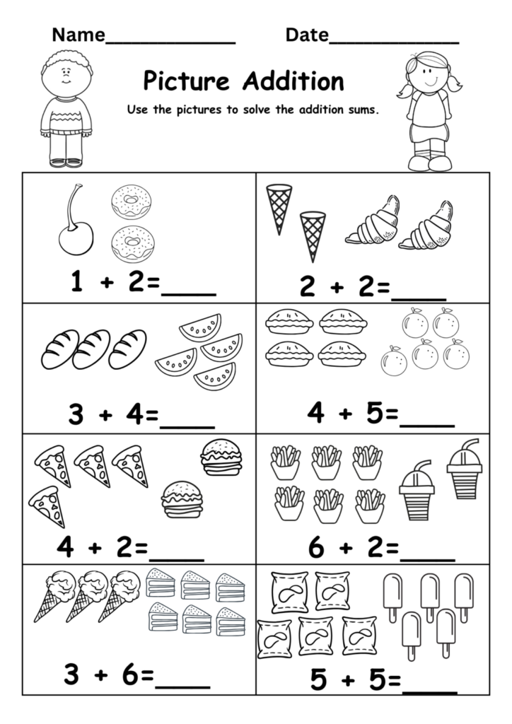 kindergarten addition worksheet free kindergarten addition worksheet free