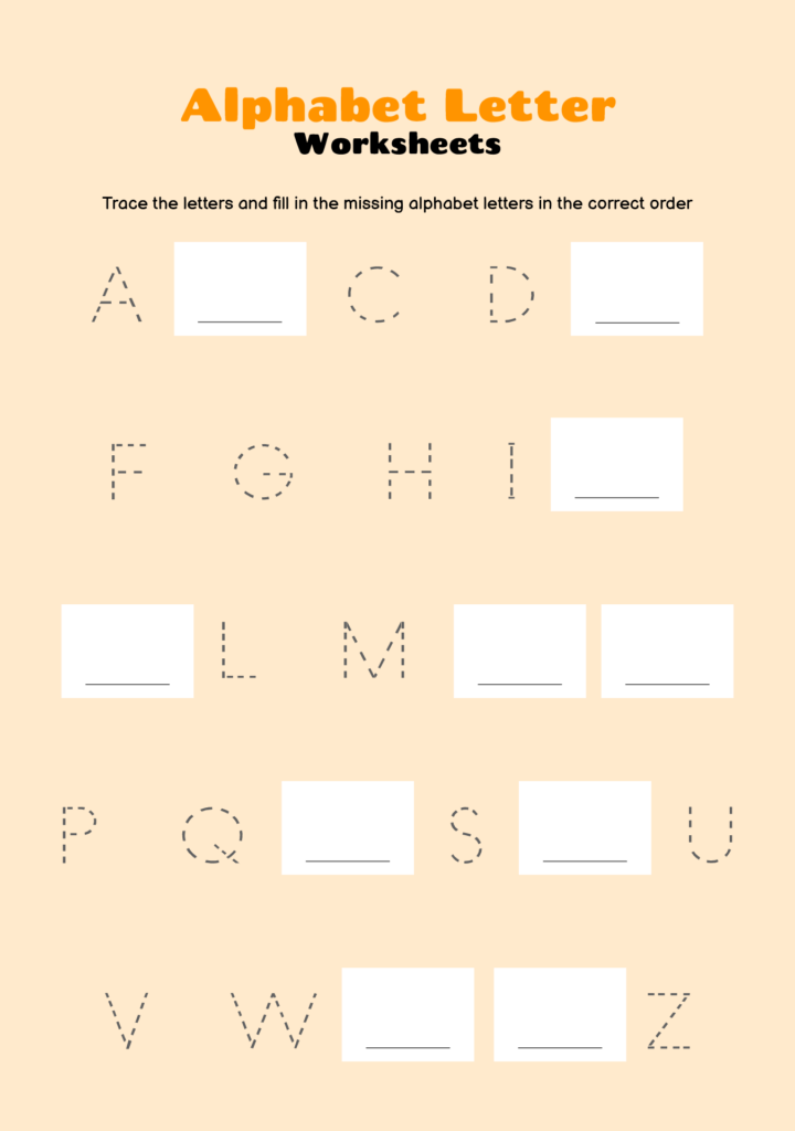 Kindergarten Alphabet Worksheets Printable Kindergarten Alphabet Worksheets Printable