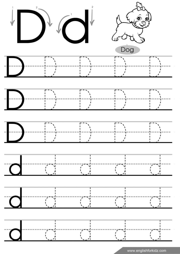 Letter Tracing Worksheets (Letters A – J) Letter Tracing Worksheets (Letters A - J)