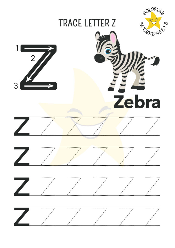 Letter Z Tracing Worksheets – Jenny Printable Letter Z Tracing Worksheets - Jenny Printable