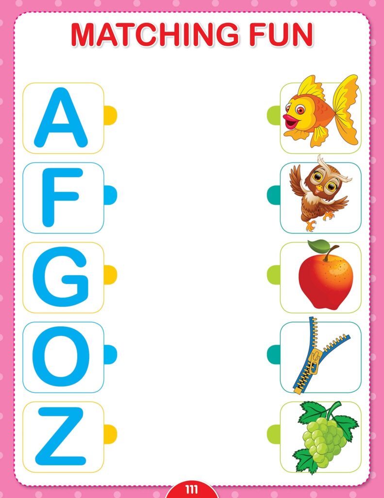 Nursery Worksheets - Early Learning Skill Development Practice ...