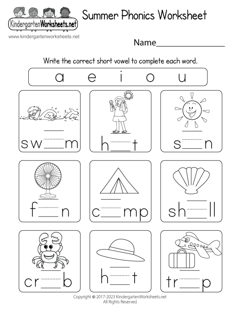Phonics Worksheets – Kindergarten Mom – Worksheets Library Phonics Worksheets - Kindergarten Mom - Worksheets Library