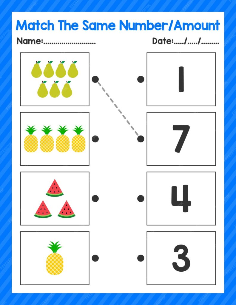 Pre K Activity Sheets Pre K Activity Sheets