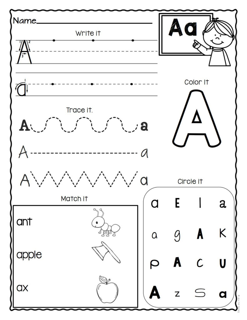 Pre-K Alphabet Recognition Worksheets | AlphabetWorksheetsFree.com Pre-K Alphabet Recognition Worksheets | AlphabetWorksheetsFree.com