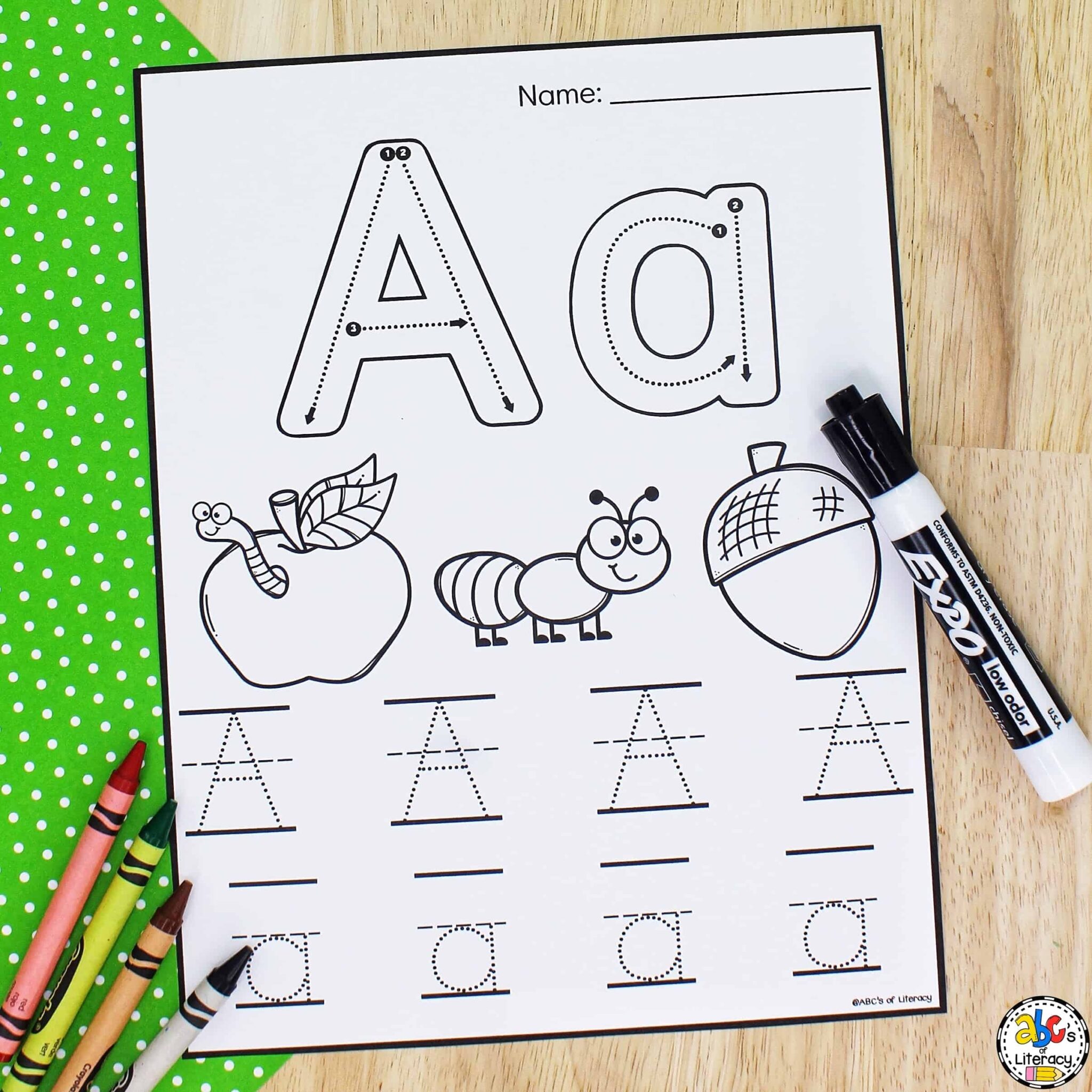 Pre K Alphabet Worksheets Free - Printable Worksheets